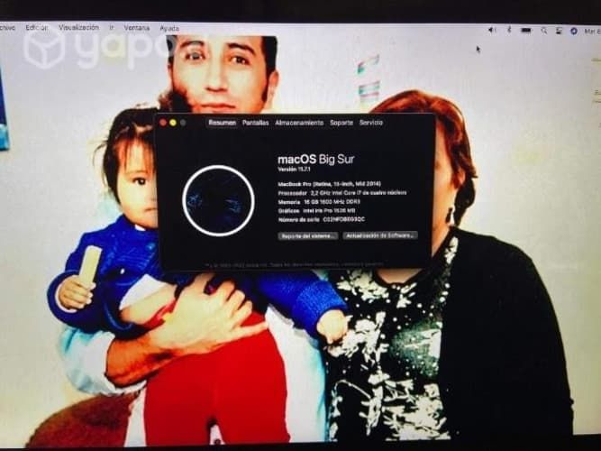 MacBook Pro retina 15-inch 2014