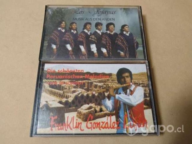 Mt116: pack tapes musica andina