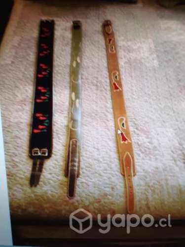 cinturón huasa 1 de mujer y 2 unisex