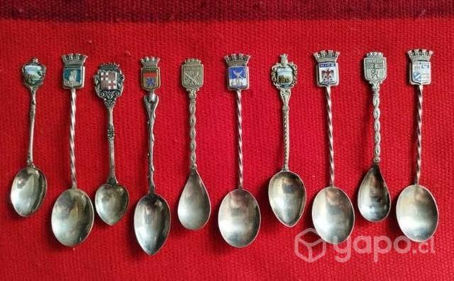 Cucharas de Colección 10 piezas
