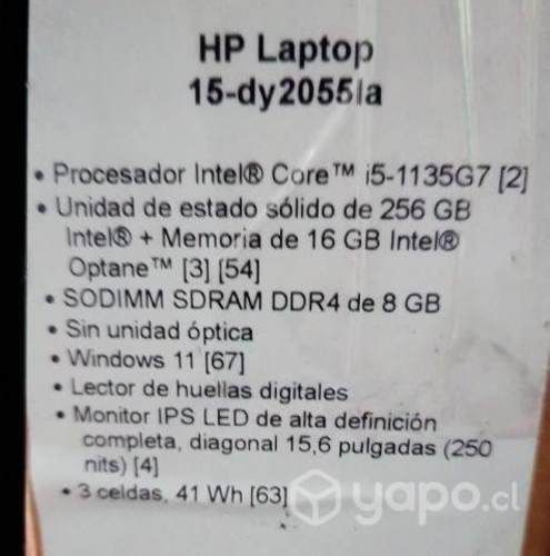 Computadora HP i5