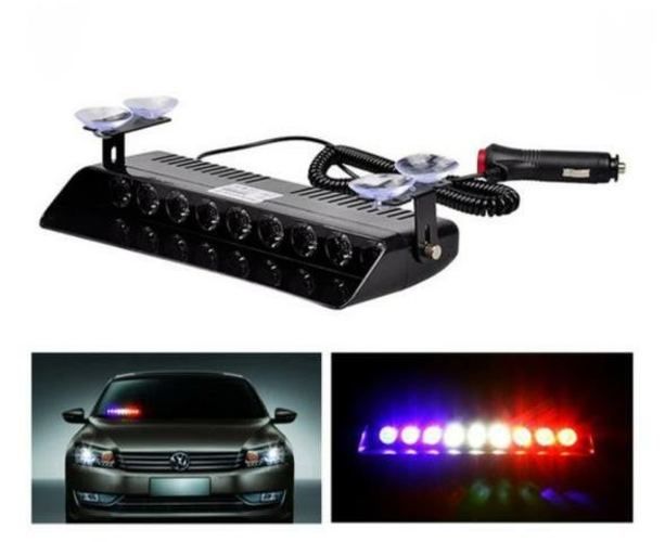 Baliza LED de 3 colores de 26cm full brillo!