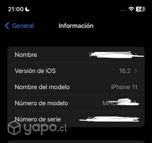 Iphone 11 64Gb perfecto estado