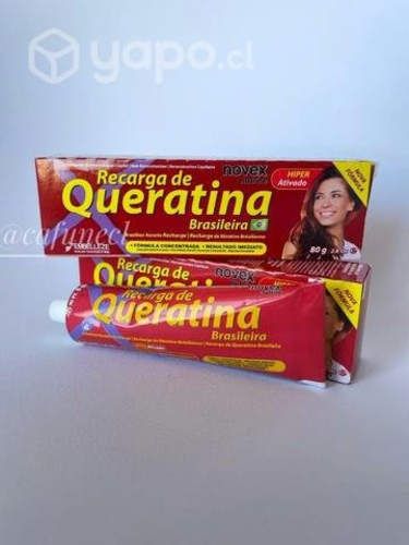 Recarga de queratina