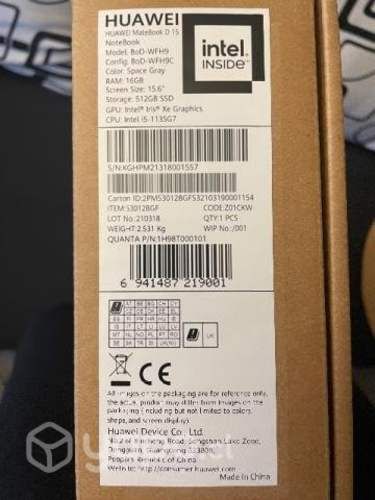 Notebook matebookd15