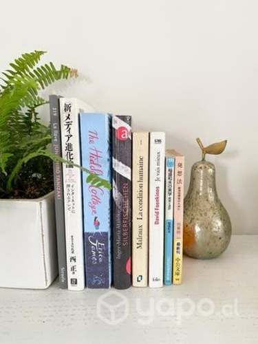 Libros usados en idioma japonés, inglés, francés+