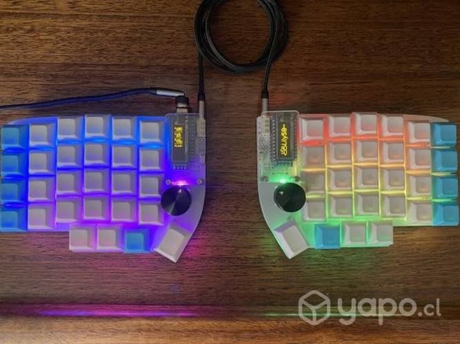 Teclado Lily58 Glow Enc