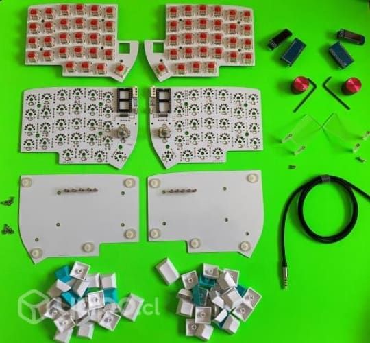 Teclado Lily58 Glow Enc