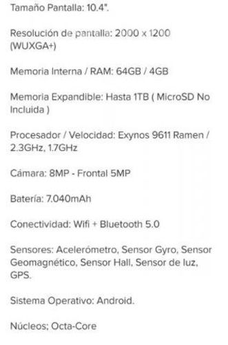 Samsung galaxy tab s6 lite