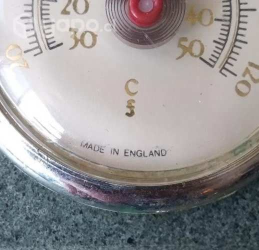 Termómetro Antiguo Inglés