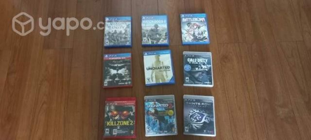 Juegos playstation 3 y playstation 4
