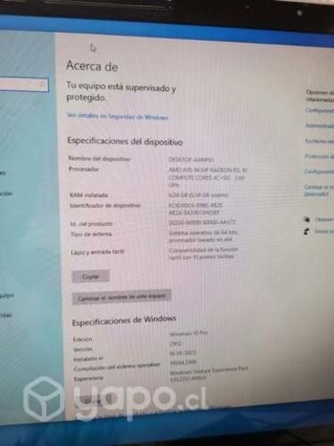 Todo En uno Hp Touch 24"