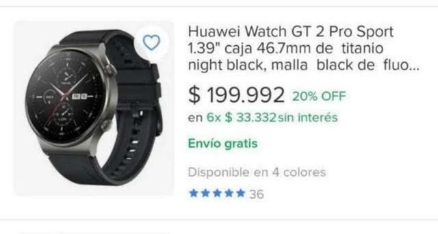Reloj Huawei