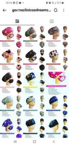Gorros clínicos antifluidos