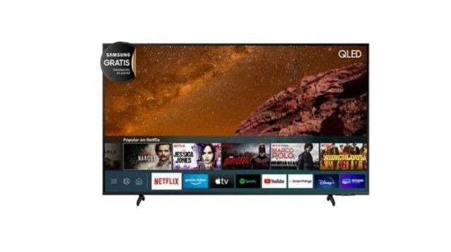 Led qled 65 samsung 4k 65q60aa