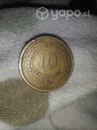 Moneda chilena de 10 centecimos