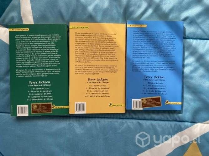 Libros Percy Jackson