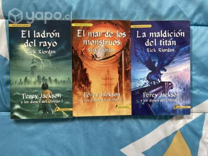 Libros Percy Jackson