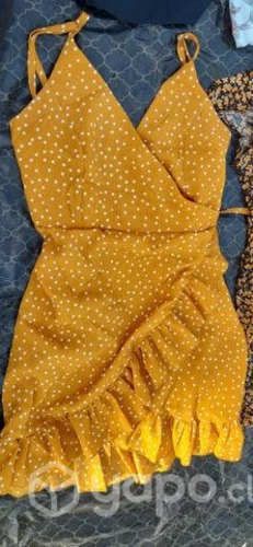 Vestido amarillos hermoso