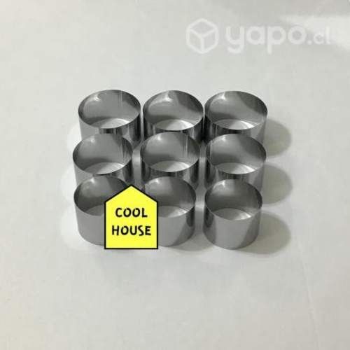 Set de Timbales Acero Inoxidable