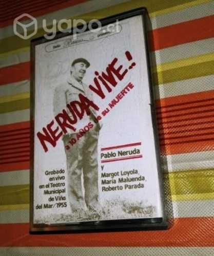 Cassette Neruda Vive