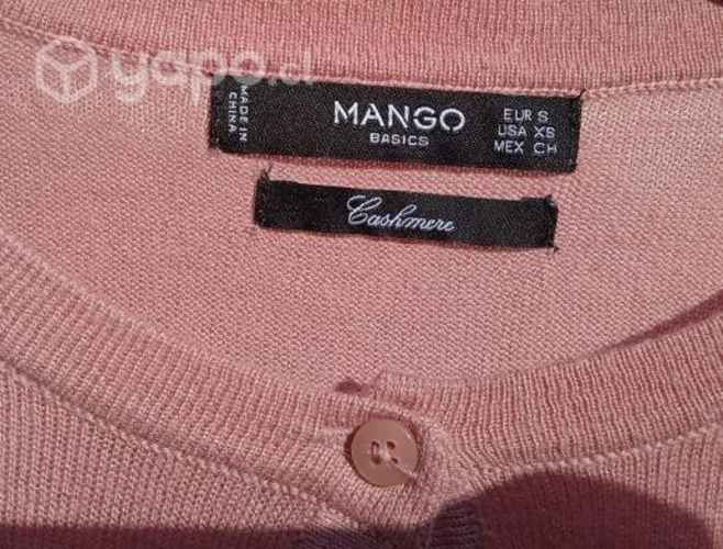 Chaleco Mango color rosa