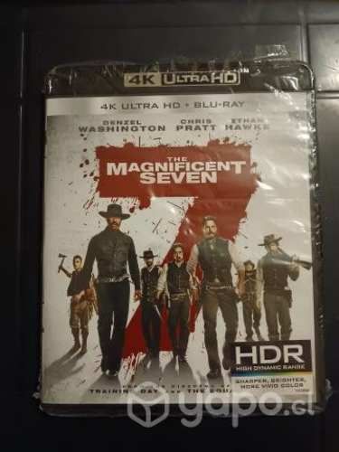 Bluray 4k UltraHd Los siete magníficos 2016 origin