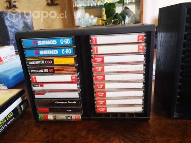Organizadoeñr de cassette y cd