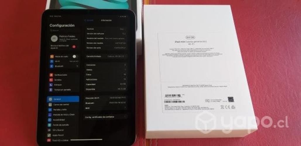 Apple iPad Mini 6a Generacion