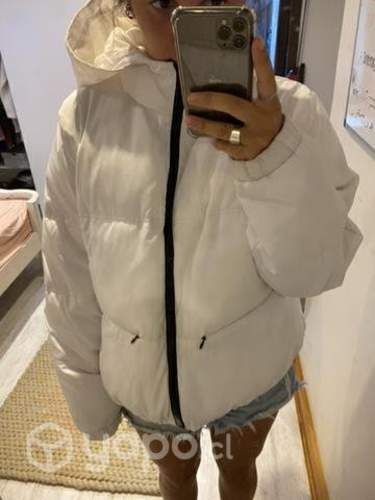 Parka h&m blanca
