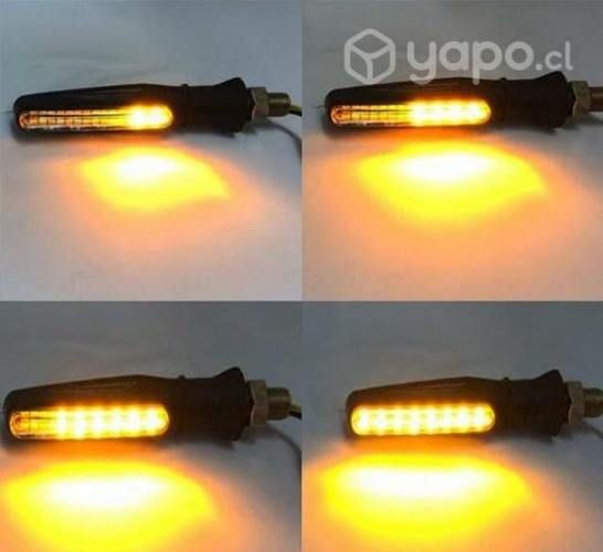Focos LED intermitentes secuenciales para moto x4