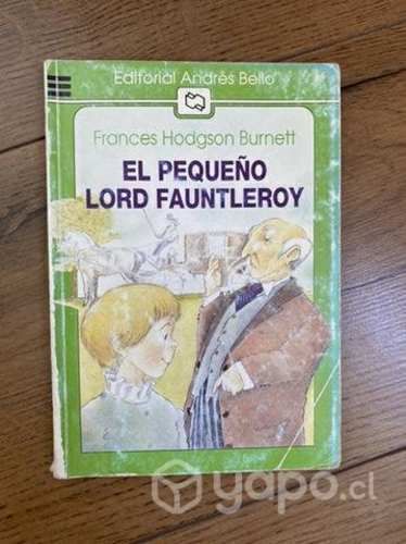 Libro El pequeño Lord Fauntleroy"