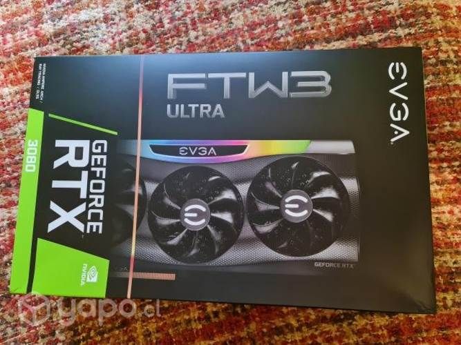 Tarjeta de Video NUEVA EVGA RTX 3080 FMW3 Ultra