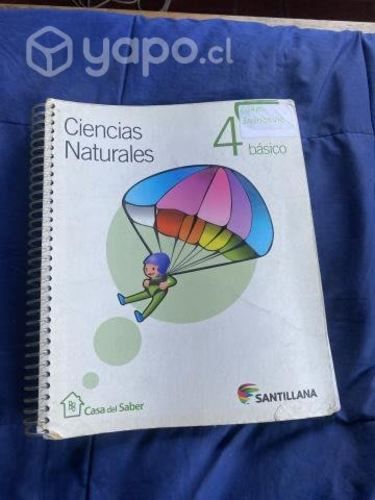 Libro Ciencias Naturales 4° básico Santillana