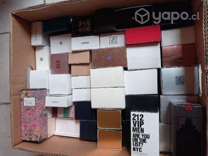 Perfumes originales tester