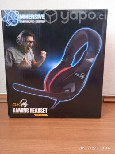 Audífonos gamer Genius GX