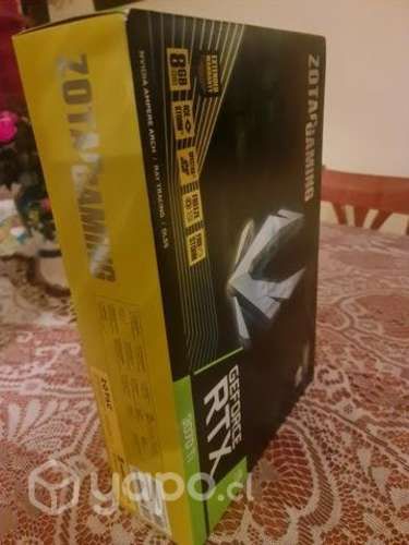 Tarjeta de Video NUEVA ZOTAC RTX 3070 Ti Trinity