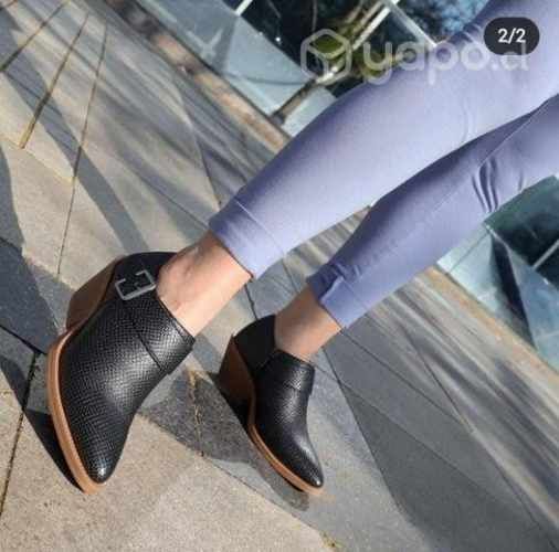 Botines negros dama