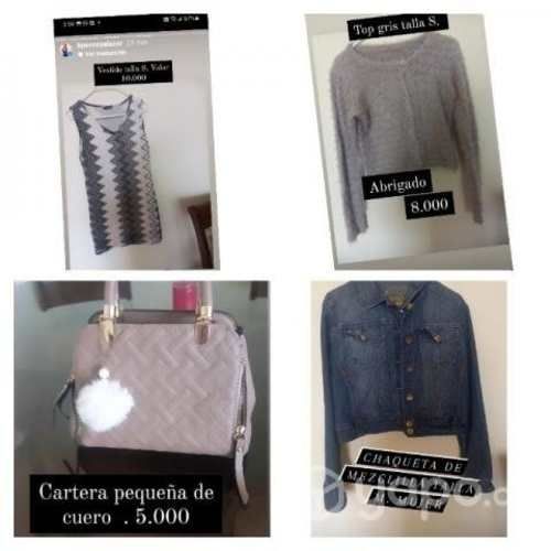 Lote Ropa mujer moda, en caja