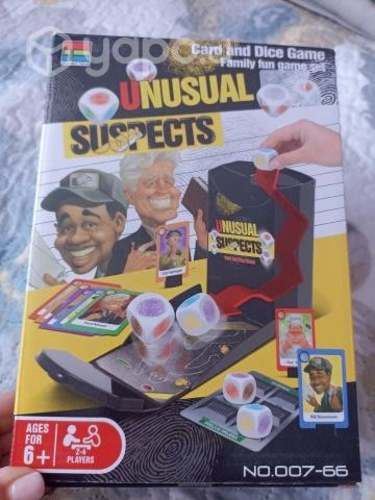Juego de mesa unusual suspects