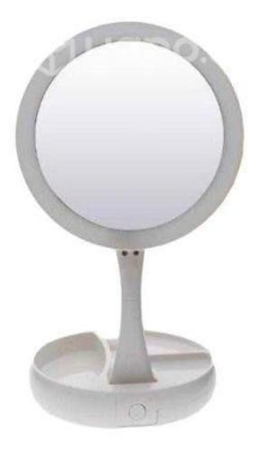 Espejo Luz Led Redondo Doble Cara