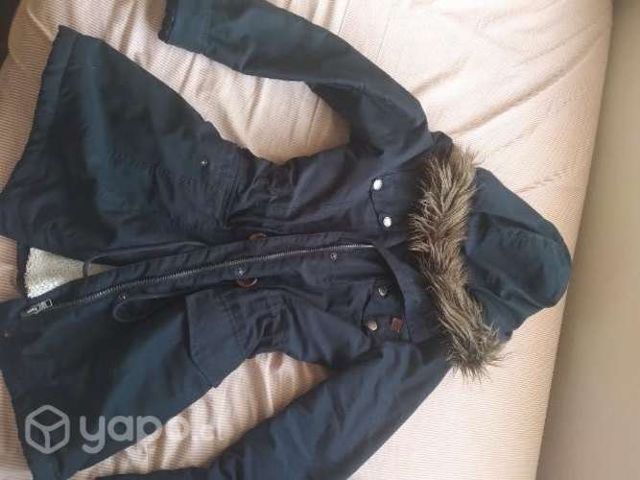 Chaqueta medio larga azul marino