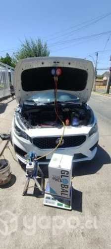 Cargas de aire acondicionado automotriz