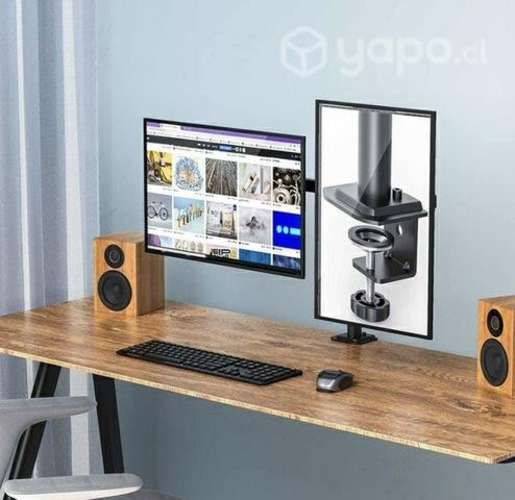 Brazo articulado para 2 monitores