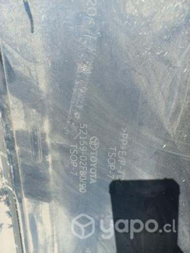 Parachoque trasero corolla 2021 ORIGINAL