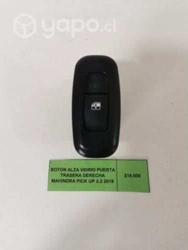 Boton AlzaVidrio Puerta Tras Der Mahindra 2018