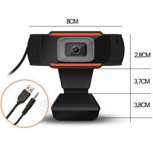 Webcam Con Micrófono 480p USB Ordenador