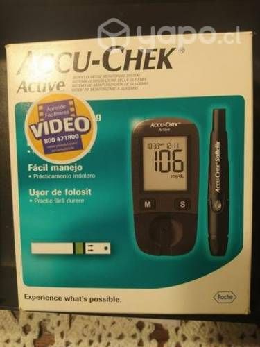 Medidor de Glucosa Accu Check Active