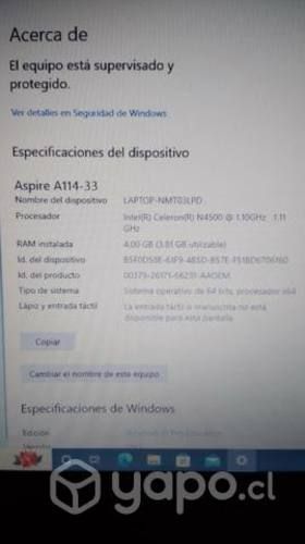 Laptop acer