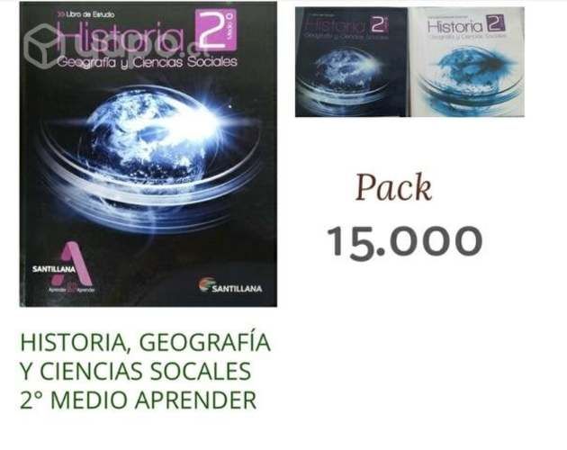 Pack 2 Medio Santillana Historia